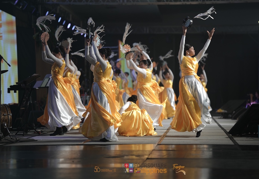 Production Number at the Opening Night of 50th National Convention.